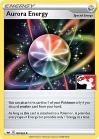 Aurora Energy - Prize Pack Series Cards - Pokemon card