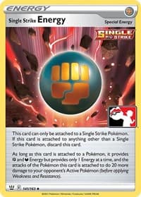Single Strike Energy - Prize Pack Series Cards - Pokemon card