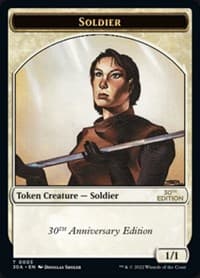 Soldier Token - 30th Anniversary Edition - Magic: The Gathering card