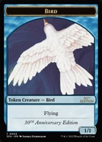 Bird Token - 30th Anniversary Edition - Magic: The Gathering card