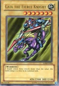 Gaia The Fierce Knight - Legend of Blue Eyes White Dragon (Worldwide English) - YuGiOh card