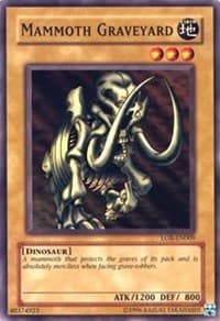 Mammoth Graveyard - Legend of Blue Eyes White Dragon (Worldwide English) - YuGiOh card