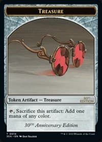 Treasure (0014) Token - 30th Anniversary Edition - Magic: The Gathering card