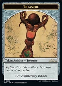 Treasure (0015) Token - 30th Anniversary Edition - Magic: The Gathering card