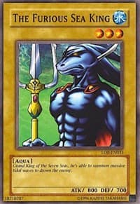 The Furious Sea King - Legend of Blue Eyes White Dragon (Worldwide English) - YuGiOh card