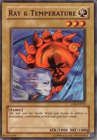Ray & Temperature - Legend of Blue Eyes White Dragon (Worldwide English) - YuGiOh card