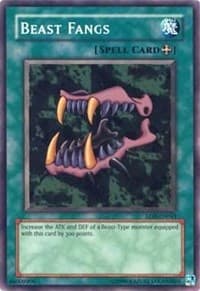 Beast Fangs - Legend of Blue Eyes White Dragon (Worldwide English) - YuGiOh card