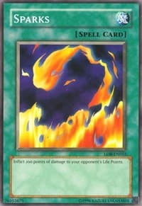 Sparks - Legend of Blue Eyes White Dragon (Worldwide English) - YuGiOh card