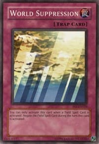World Suppression - Pharaoh's Servant (Worldwide English) - YuGiOh card