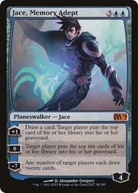 Jace, Memory Adept - Magic 2012 (M12) - Magic: The Gathering card