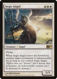 Aegis Angel - Magic 2012 (M12) - Magic: The Gathering card