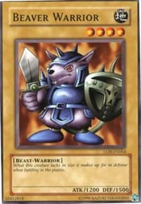 Beaver Warrior - Legend of Blue Eyes White Dragon (Worldwide English) - YuGiOh card