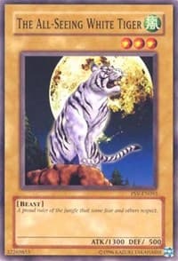 The All-Seeing White Tiger - Pharaoh's Servant (Worldwide English) - YuGiOh card