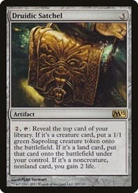 Druidic Satchel - Magic 2012 (M12) - Magic: The Gathering card