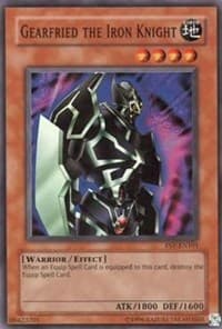 Gearfried the Iron Knight - Pharaoh's Servant (Worldwide English) - YuGiOh card