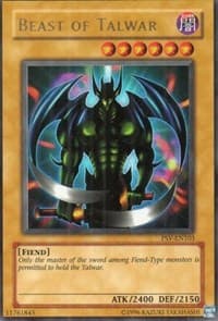 Beast of Talwar - Pharaoh's Servant (Worldwide English) - YuGiOh card