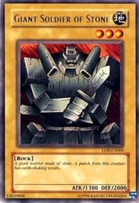 Giant Soldier of Stone - Legend of Blue Eyes White Dragon (Worldwide English) - YuGiOh card