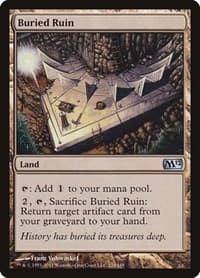 Buried Ruin - Magic 2012 (M12) - Magic: The Gathering card
