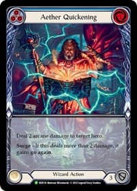 Aether Quickening (Blue) - FAB114 - Flesh and Blood: Promo Cards - Flesh and Blood TCG card