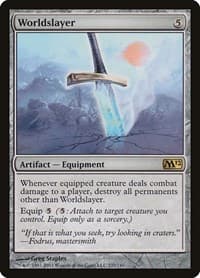 Worldslayer - Magic 2012 (M12) - Magic: The Gathering card