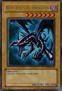 Red-Eyes B. Dragon - Legend of Blue Eyes White Dragon (Worldwide English) - YuGiOh card