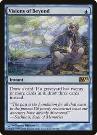 Visions of Beyond - Magic 2012 (M12) - Magic: The Gathering card