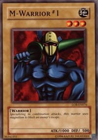 M-Warrior #1 - Legend of Blue Eyes White Dragon (Worldwide English) - YuGiOh card