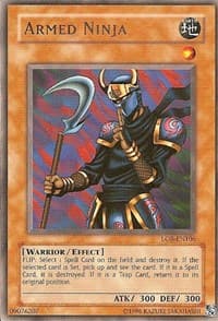 Armed Ninja - Legend of Blue Eyes White Dragon (Worldwide English) - YuGiOh card