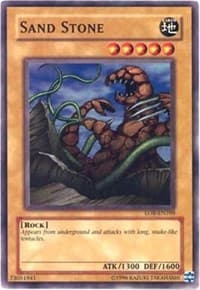 Sand Stone - Legend of Blue Eyes White Dragon (Worldwide English) - YuGiOh card