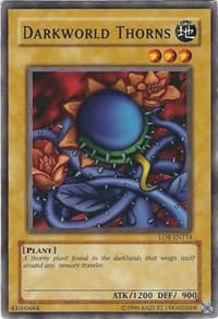 Darkworld Thorns - Legend of Blue Eyes White Dragon (Worldwide English) - YuGiOh card