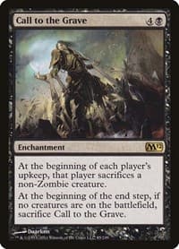 Call to the Grave - Magic 2012 (M12) - Magic: The Gathering card