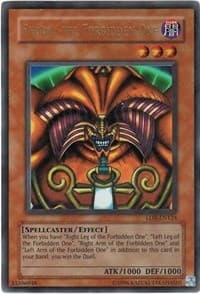 Exodia the Forbidden One - Legend of Blue Eyes White Dragon (Worldwide English) - YuGiOh card