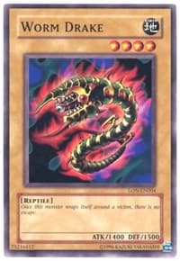 Worm Drake - Labyrinth of Nightmare (Worldwide English) - YuGiOh card