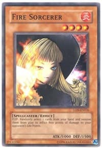 Fire Sorcerer - Labyrinth of Nightmare (Worldwide English) - YuGiOh card