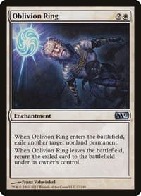Oblivion Ring - Magic 2012 (M12) - Magic: The Gathering card