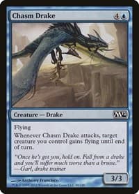 Chasm Drake - Magic 2012 (M12) - Magic: The Gathering card