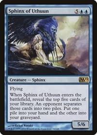 Sphinx of Uthuun - Magic 2012 (M12) - Magic: The Gathering card