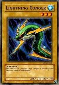 Lightning Conger - Labyrinth of Nightmare (Worldwide English) - YuGiOh card