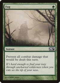 Fog - Magic 2012 (M12) - Magic: The Gathering card