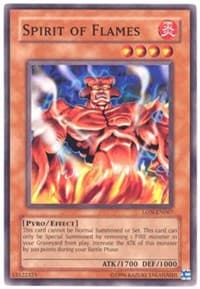 Spirit of Flames - Labyrinth of Nightmare (Worldwide English) - YuGiOh card