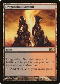 Dragonskull Summit - Magic 2012 (M12) - Magic: The Gathering card