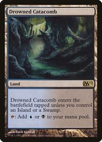 Drowned Catacomb - Magic 2012 (M12) - Magic: The Gathering card