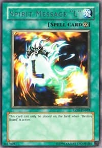 Spirit Message "L" - Labyrinth of Nightmare (Worldwide English) - YuGiOh card