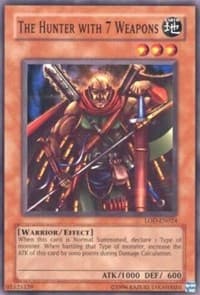 The Hunter with 7 Weapons - Legacy of Darkness (Worldwide English) - YuGiOh card
