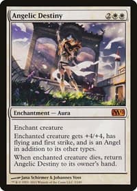 Angelic Destiny - Magic 2012 (M12) - Magic: The Gathering card