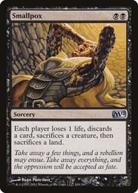 Smallpox - Magic 2012 (M12) - Magic: The Gathering card