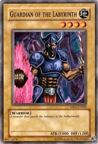 Guardian of the Labyrinth - Metal Raiders (Worldwide English) - YuGiOh card