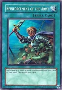 Reinforcement of the Army - Legacy of Darkness (Worldwide English) - YuGiOh card
