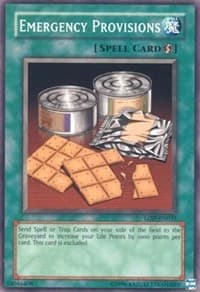 Emergency Provisions - Legacy of Darkness (Worldwide English) - YuGiOh card
