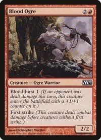 Blood Ogre - Magic 2012 (M12) - Magic: The Gathering card